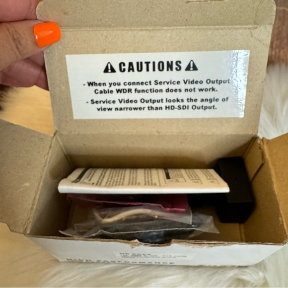 HD CCTV Digital Video Camera HD 38 mm Black - Picture 10 of 11